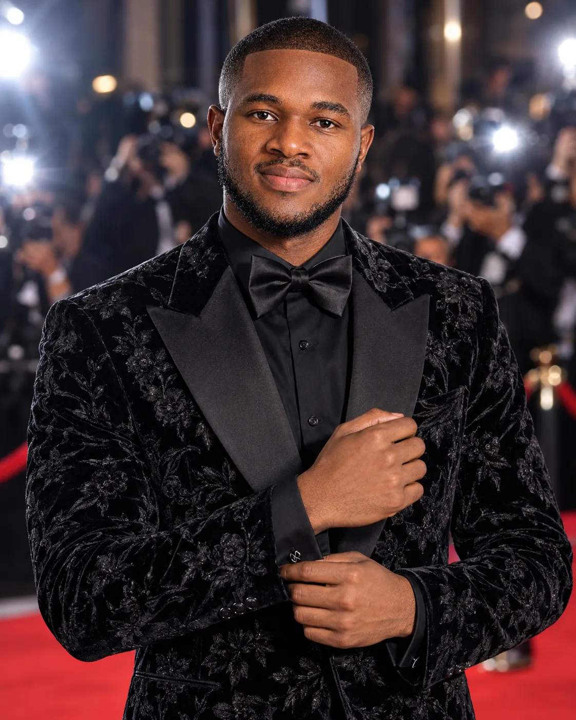 Red-Carpet Portrait of a Young Man output 1