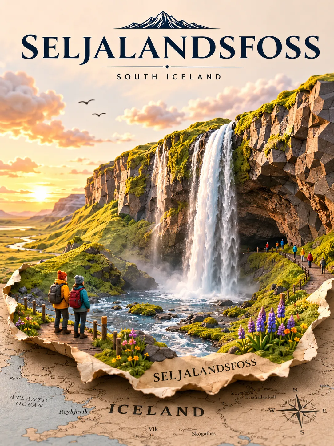 Handcrafted Miniature Travel Poster output 4