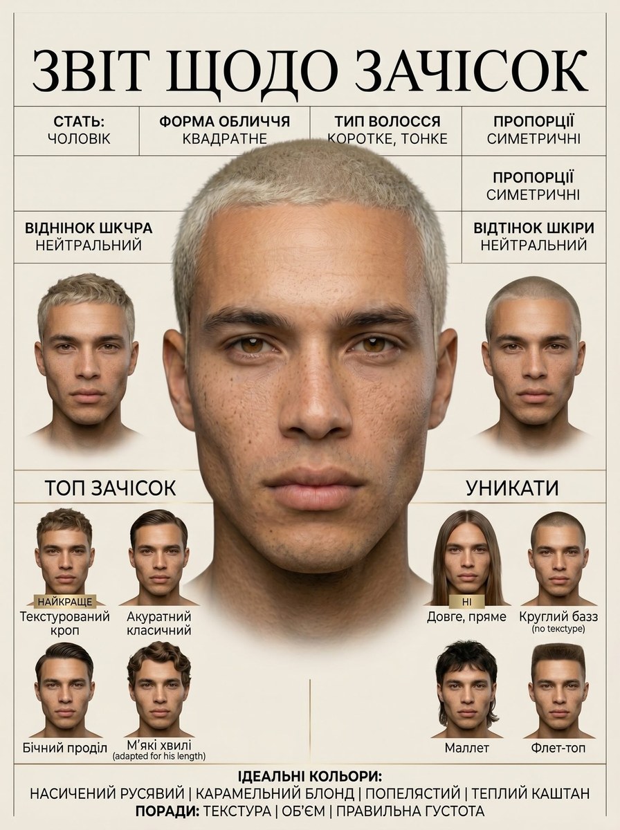 Premium Hairstyle Analysis Report output 1