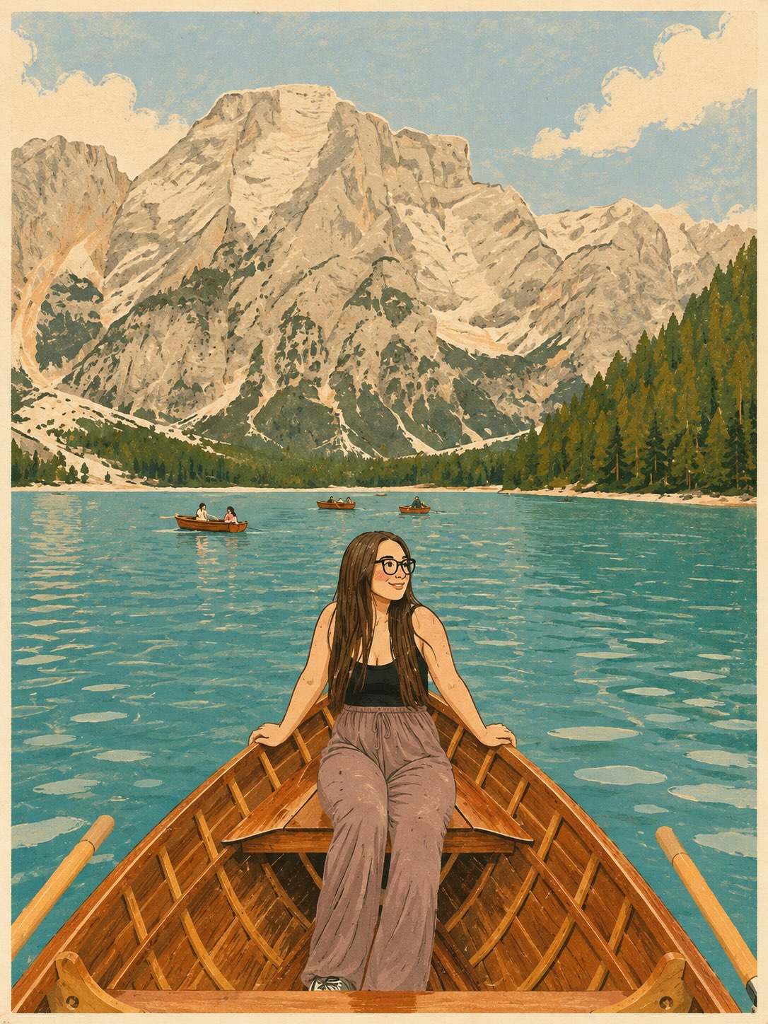 Naïve Designer-Poster Illustration from a Photo output 6