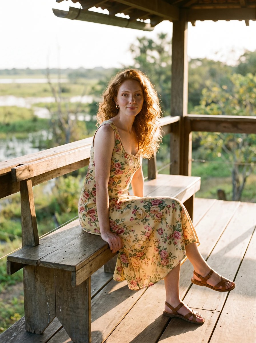 Pantanal Vintage Floral Fashion Editorial output 3