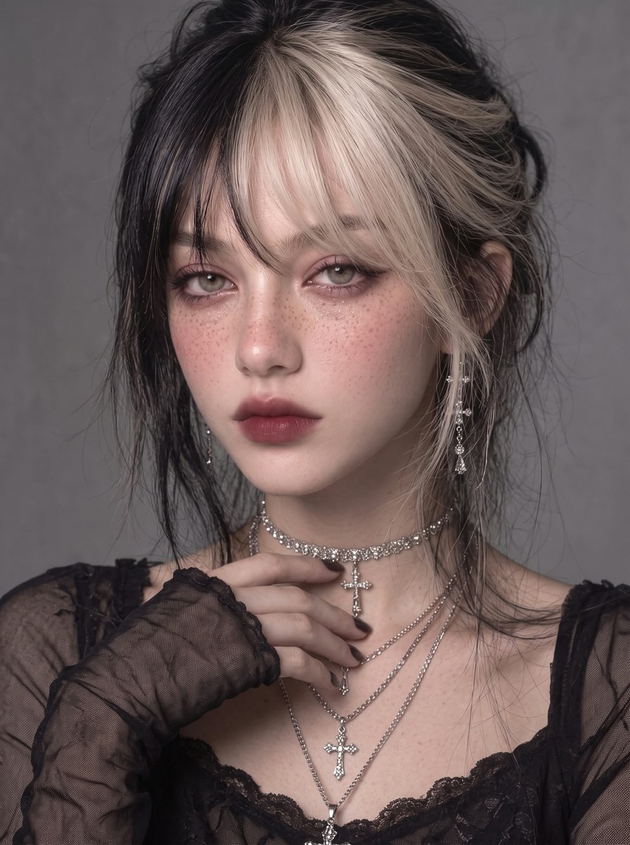 Dark Romantic Gothic Beauty Portrait output 8