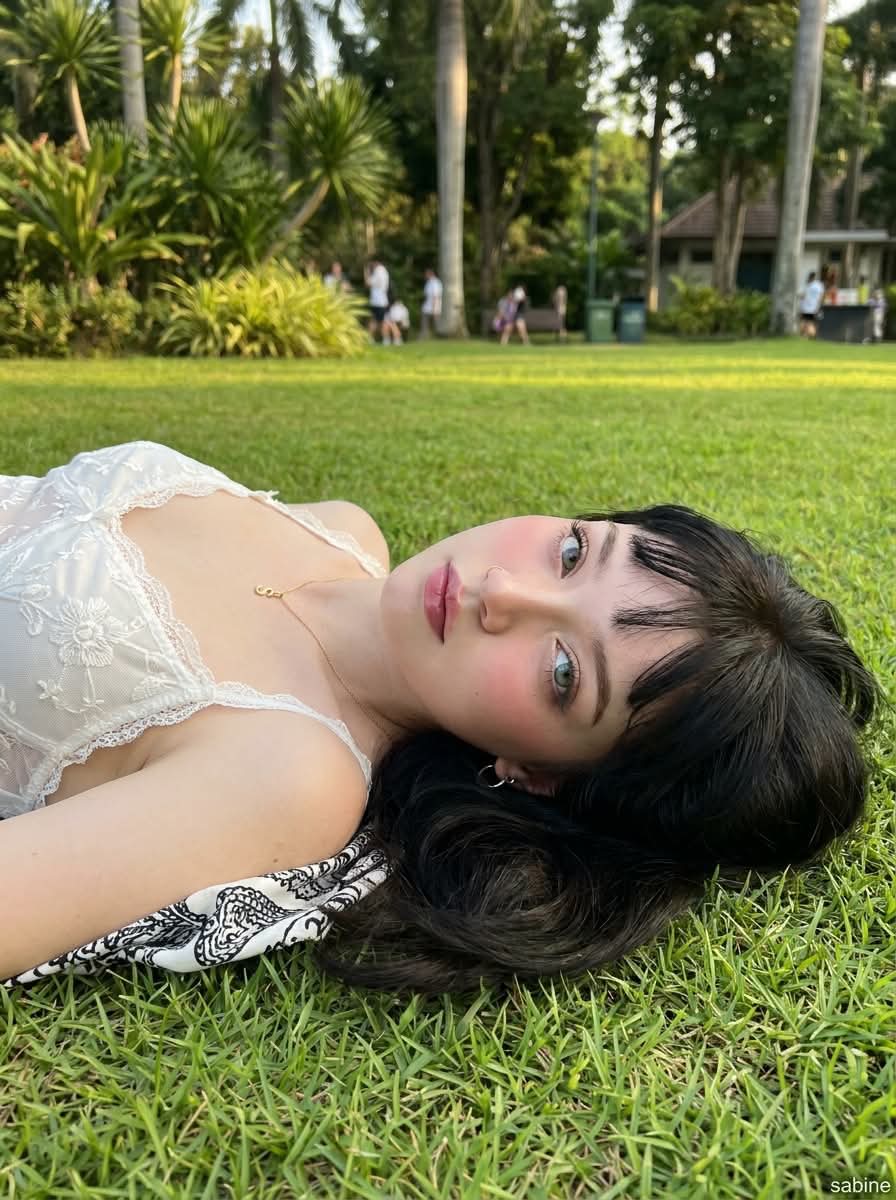Dreamy Garden Lawn Portrait output 7