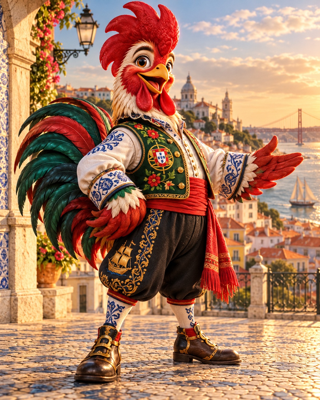 Create a National Animal Mascot for a Country output 2