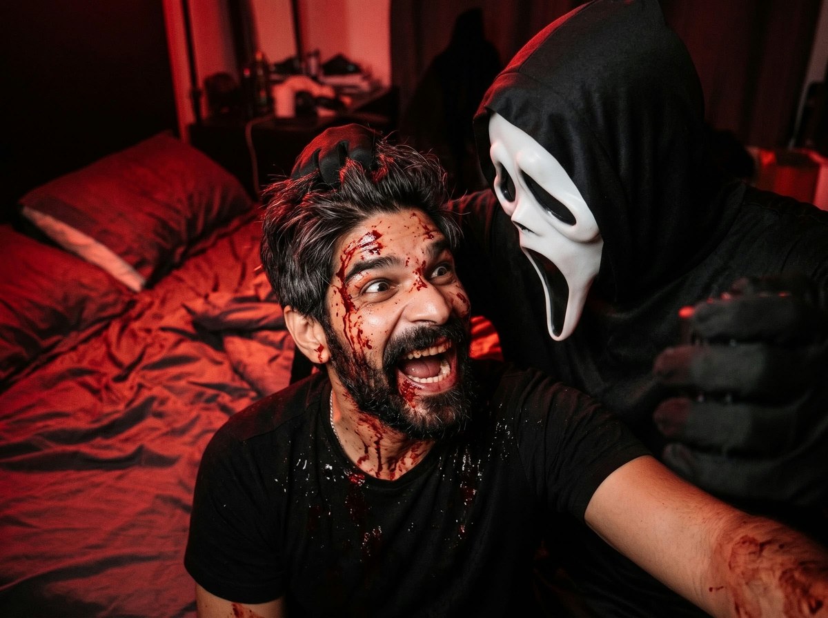 Ghostface Punk-Rock Selfie output 1