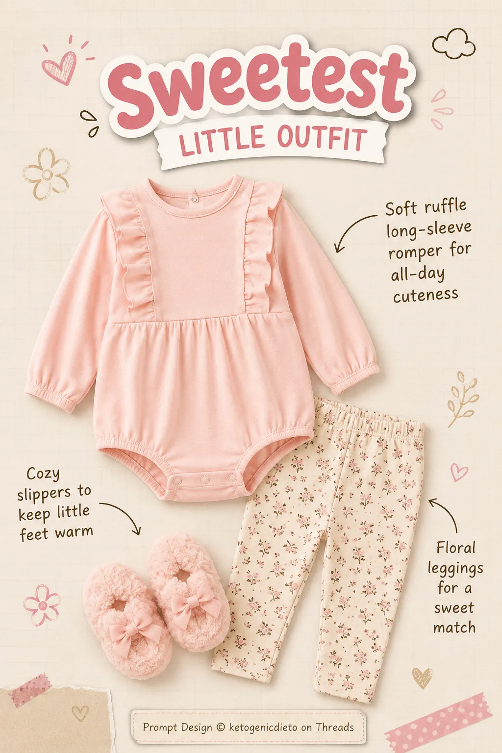 Playful Outfit Flat-Lay Infographic output 3