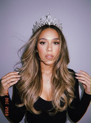 Candid Early-2000s Flash Portrait of a Princess