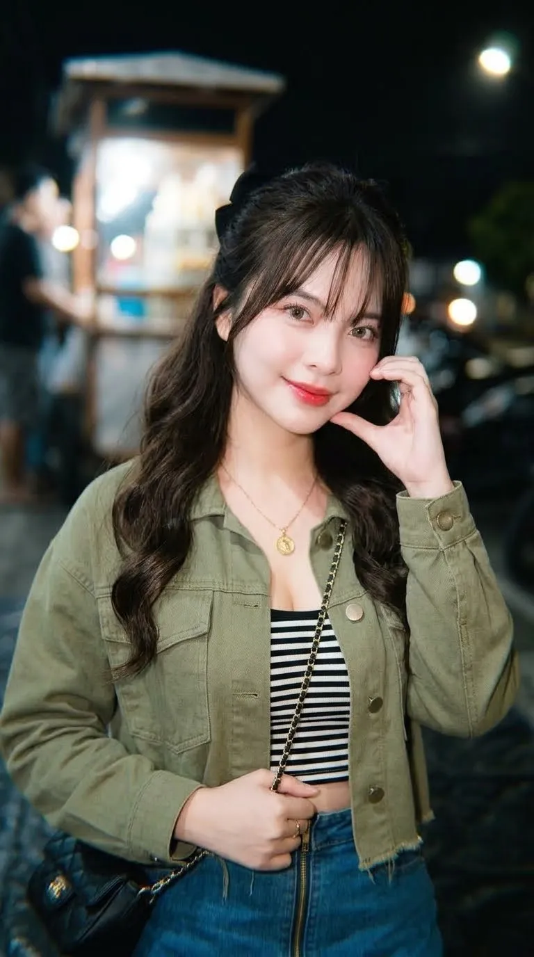 Direct-Flash Street-Food Night Portrait output 9
