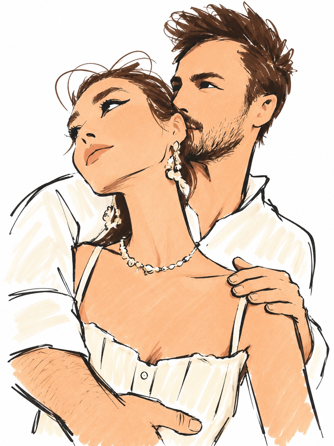 Minimalist Fashion Sketch from a Photo output 2