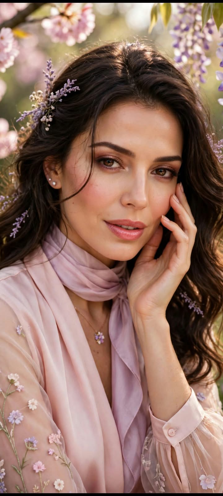 Spring Couture Close-Up Fashion Editorial