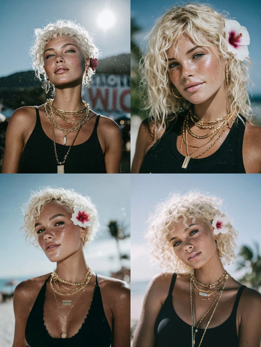 Outdoor Portrait with a Flower in Her Hair output 2