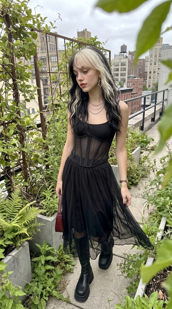 Rooftop Garden Worm’s-Eye Fashion Photo output 3