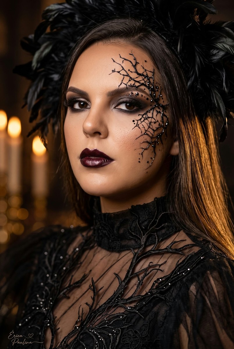 Gothic Queen Luxury Beauty Editorial output 4