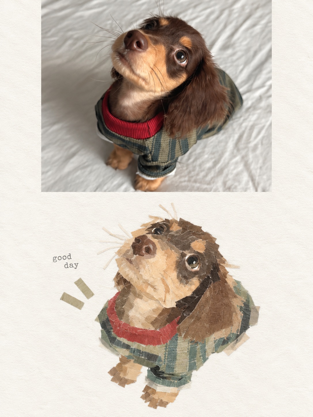 Photo to Washi-Tape Collage output 3