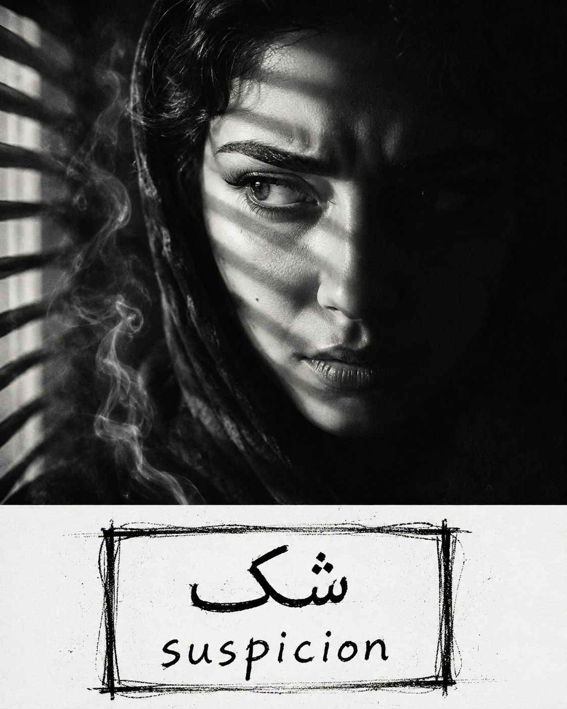 Iranian Noir Suspicion Close-Up output 1