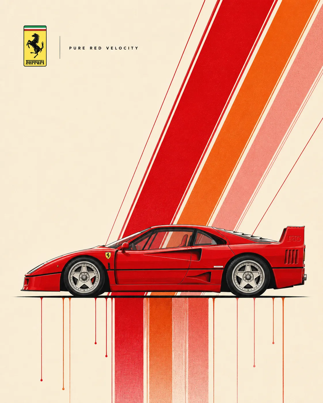 Swiss Modernist Automotive Poster output 9