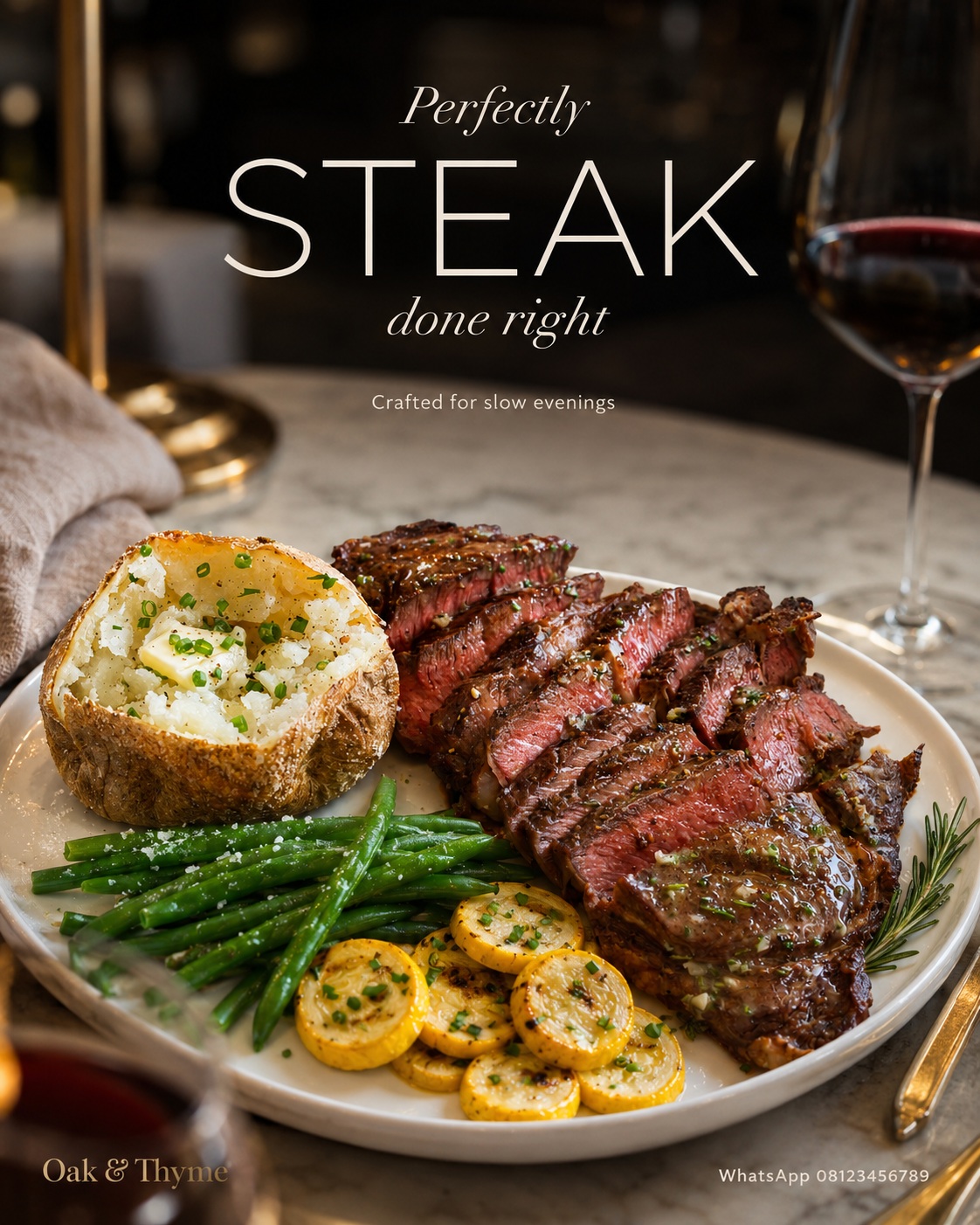 Premium Dining Campaign Food Photography output 3