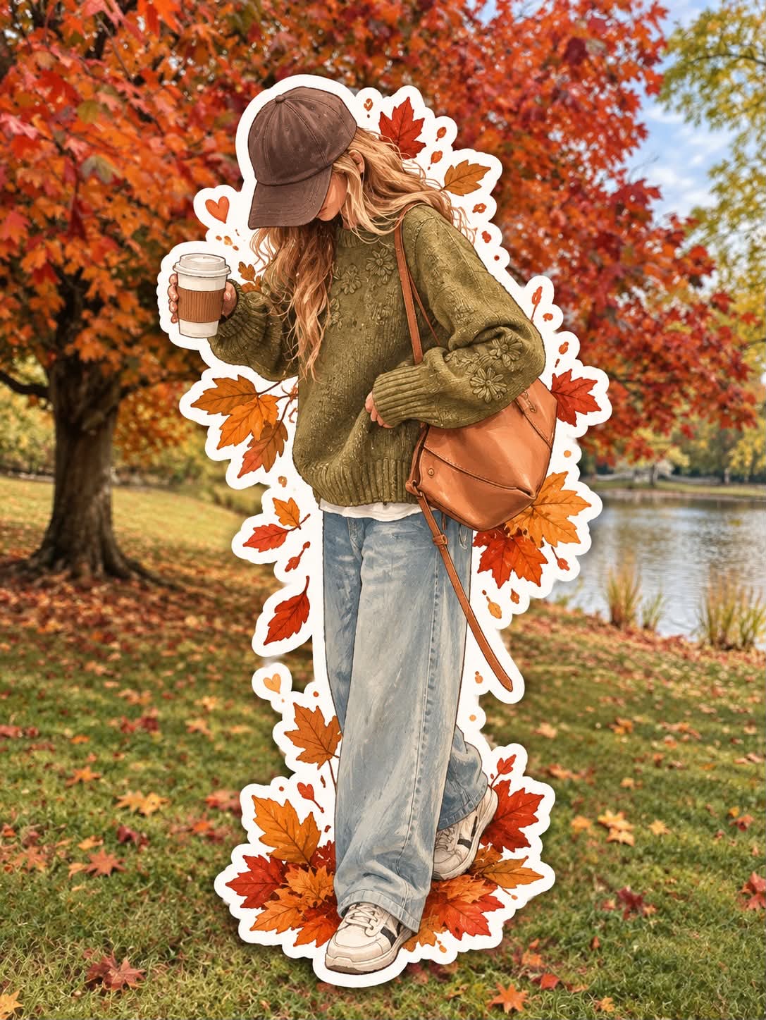 Turn a Photo into a Personalized Autumn Sticker output 2