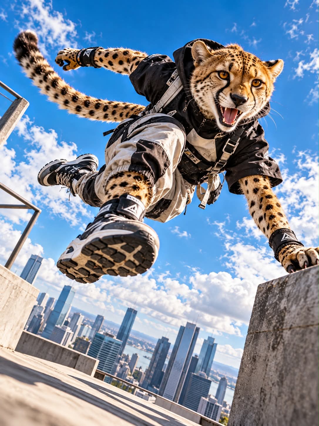 Cinematic Extreme-Sports Animal Photo output 9