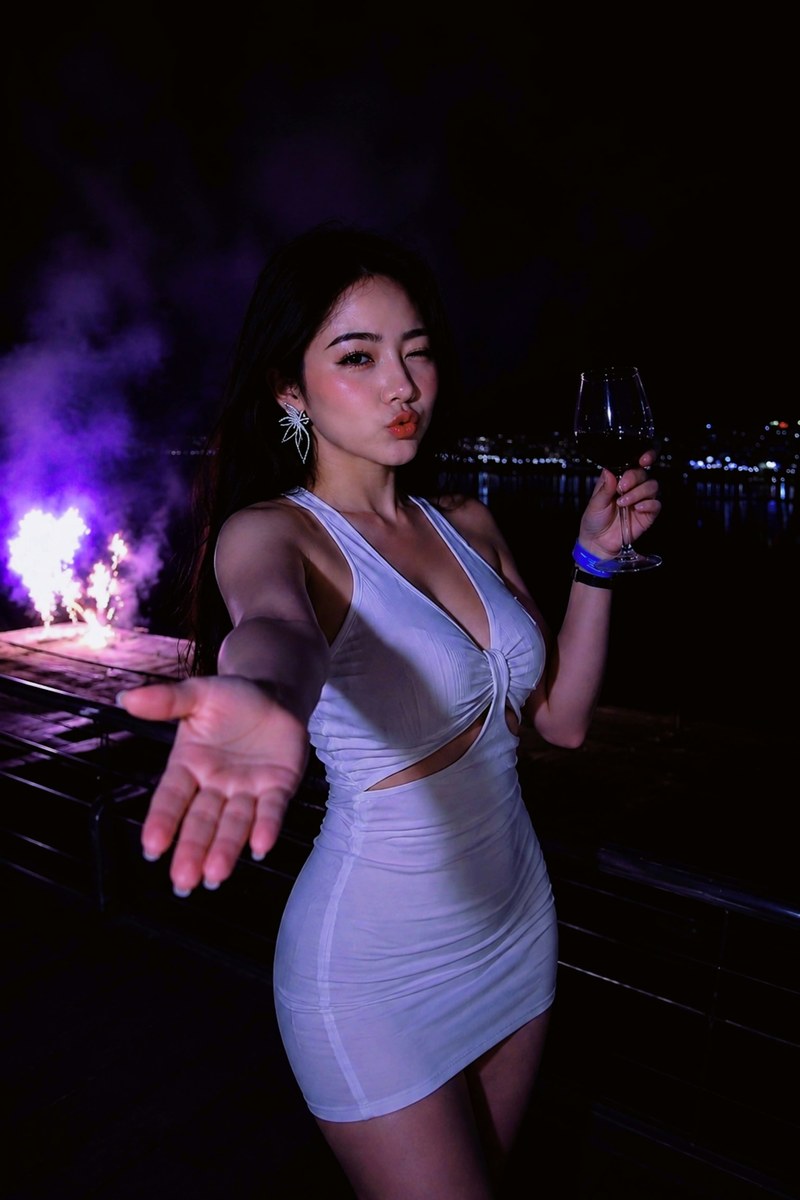 Midnight Toast to Nobody — Nightlife Portrait output 2