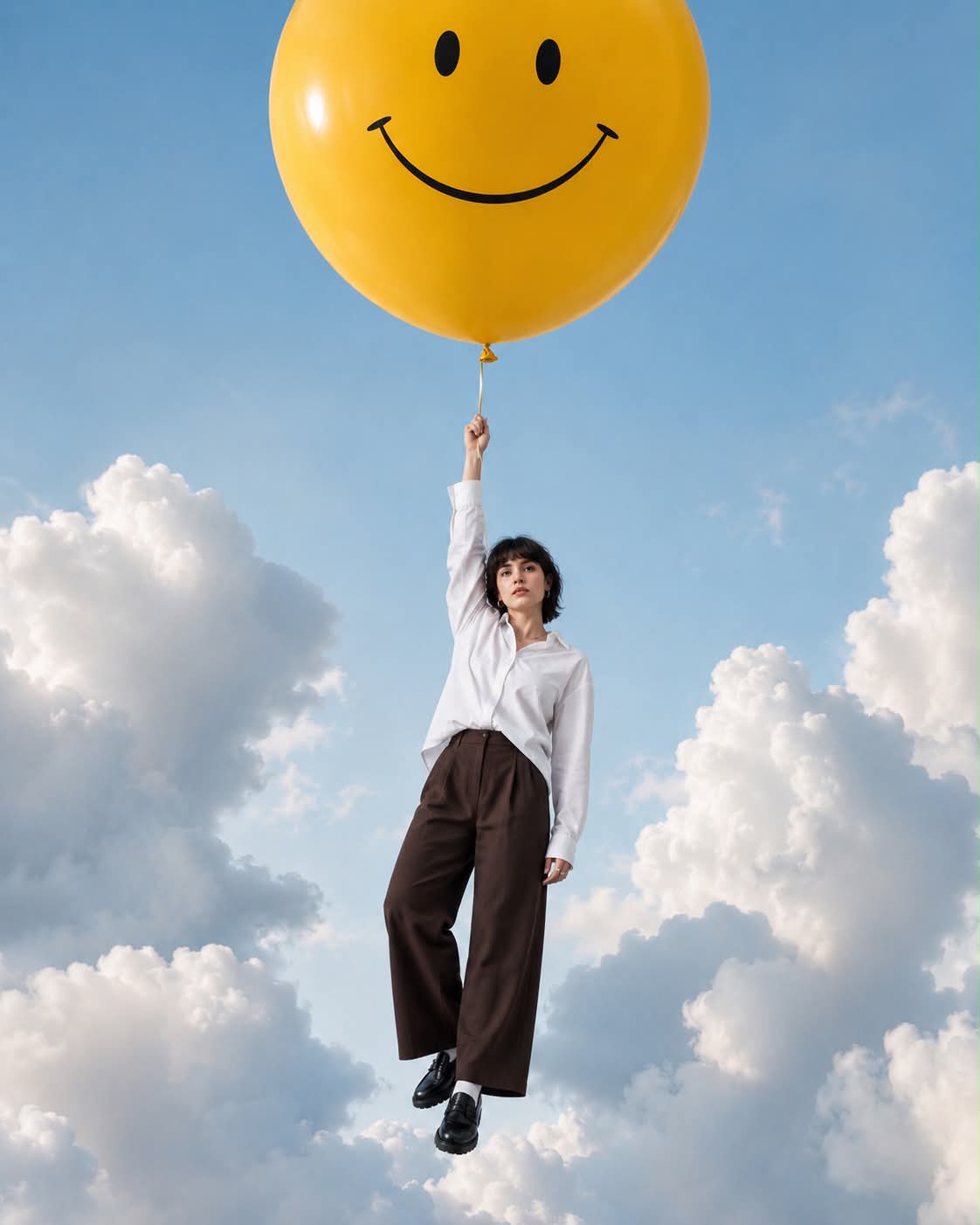Smiley Balloon Fashion Editorial output 3