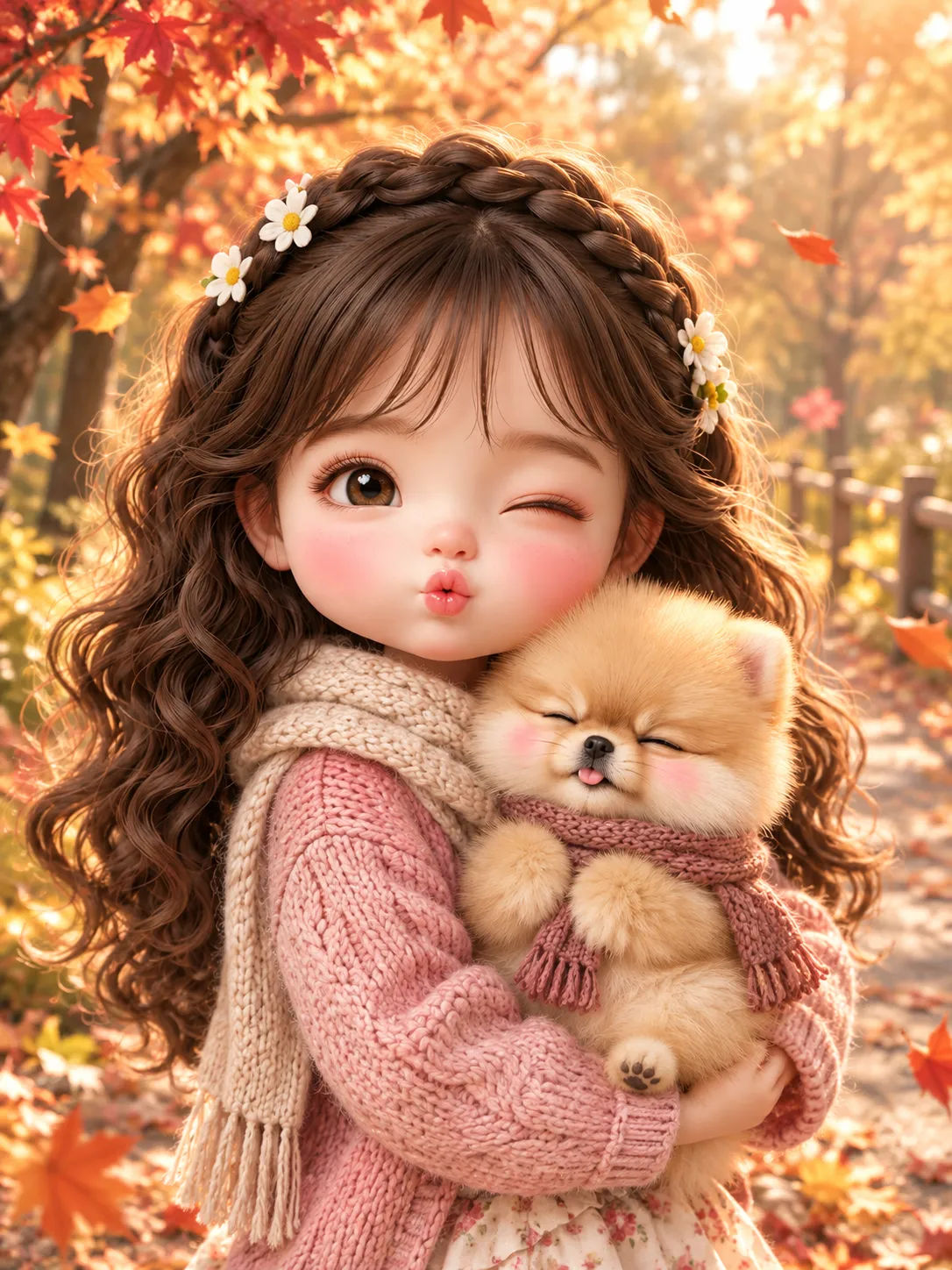 Full-Body Autumn Fashion Editorial from a Reference Photo output 6