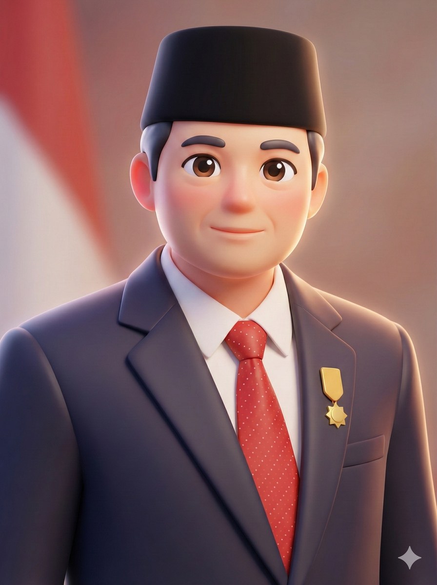 Pastel Anime-Inspired 3D Portrait