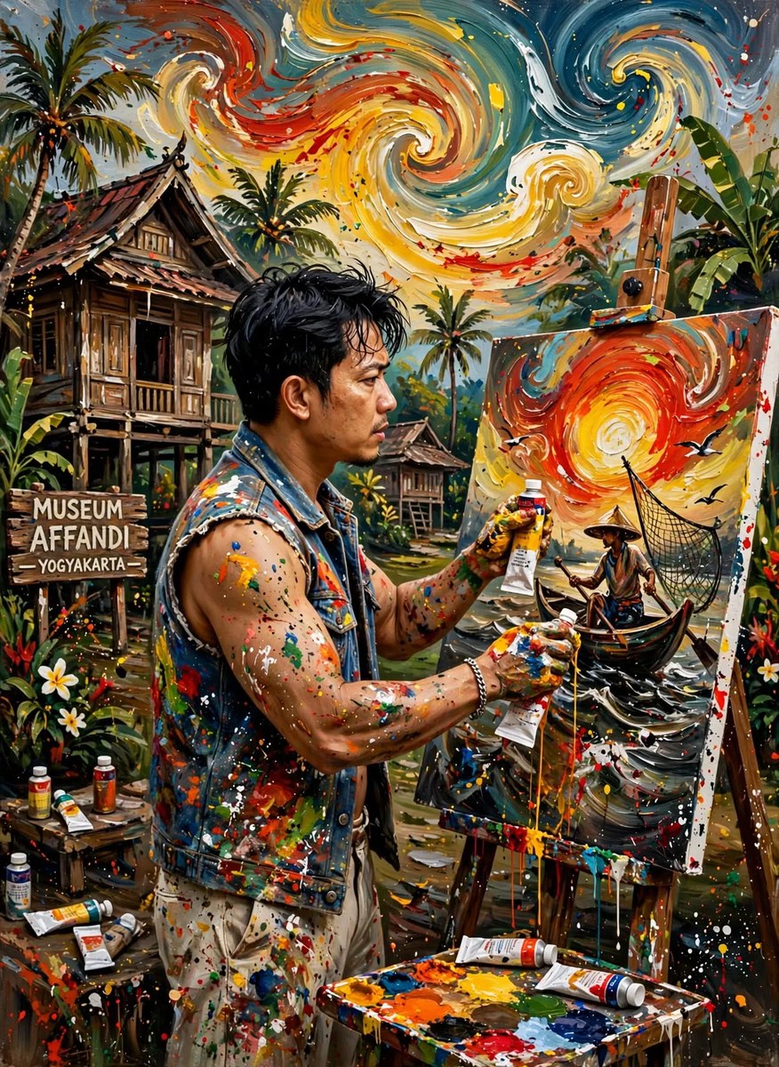 Affandi, the Raw Soul output 1