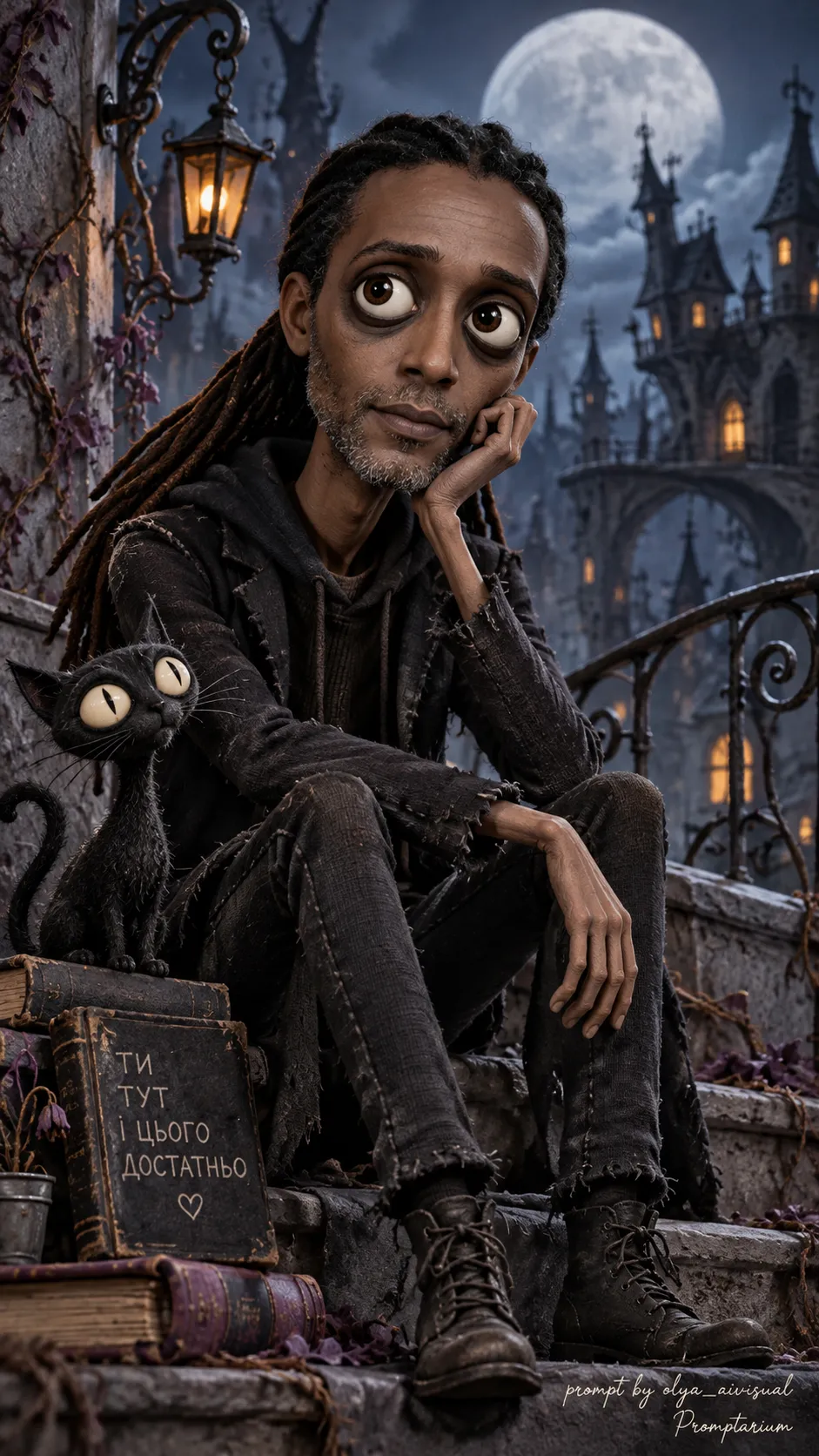 Tim Burton–Style Stop-Motion Character output 4