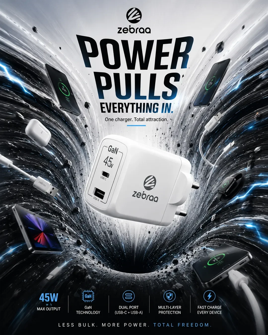 Product Gravity Advertising Poster output 6