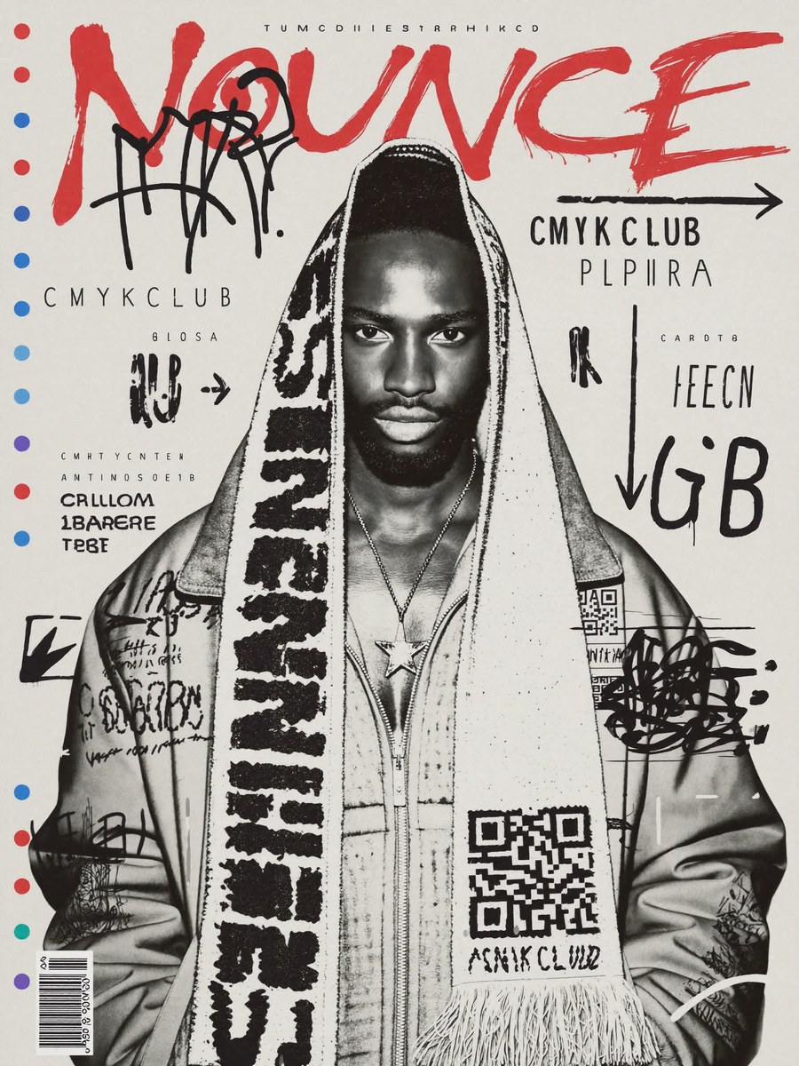 Grayscale Streetwear Editorial Collage output 6
