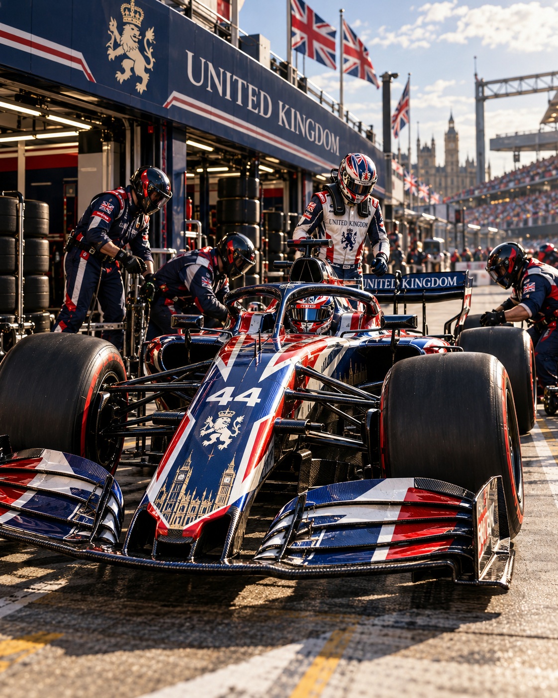 Country-Inspired Formula 1 National Team output 6