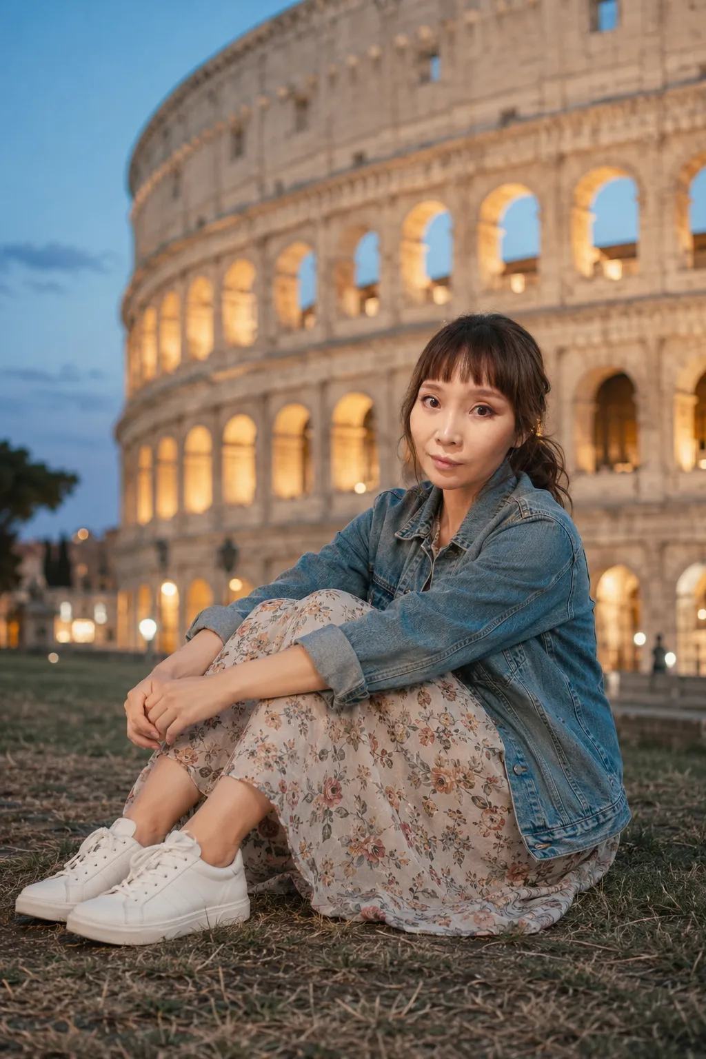 Cinematic Colosseum Portrait from a Face Reference
