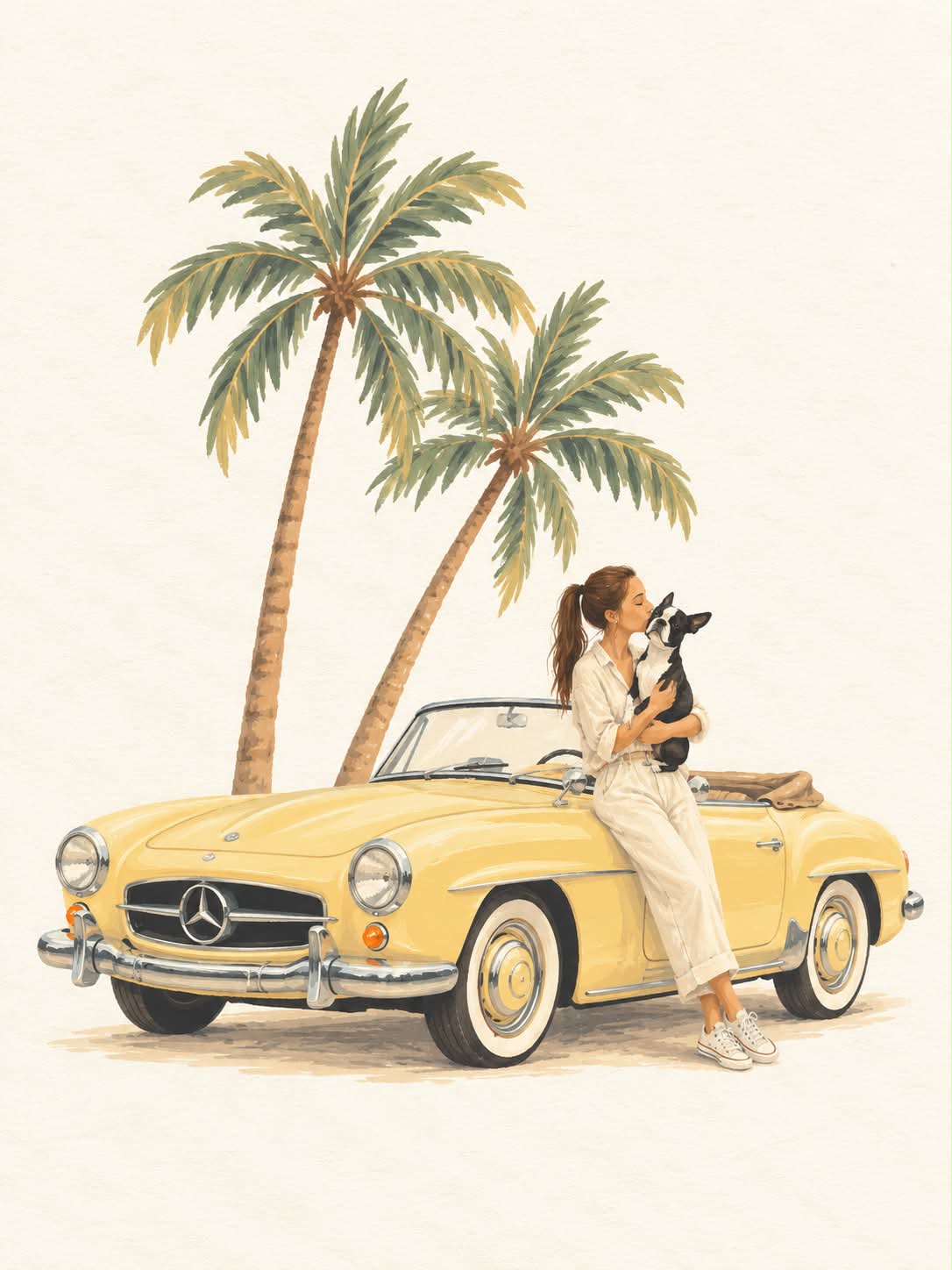 Vintage Summer Travel Poster output 4