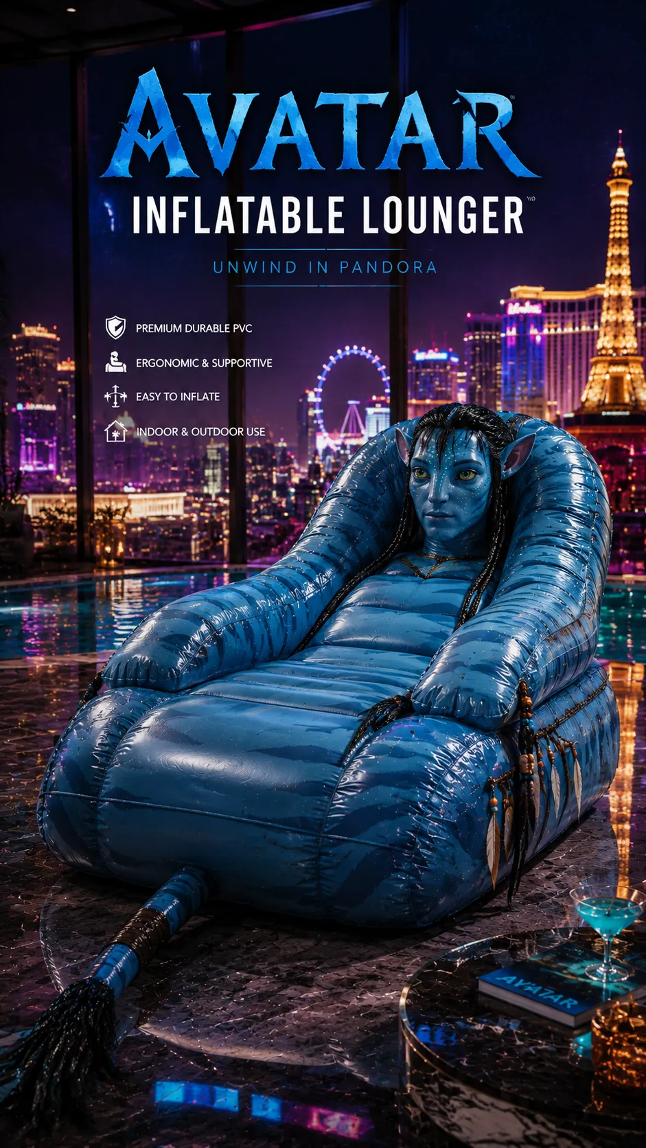 Custom Inflatable Chair Product Advertisement output 5