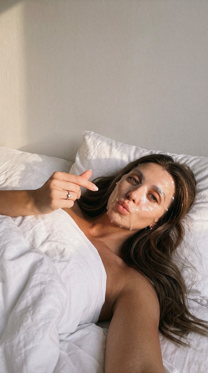 Candid Hydrogel-Mask Portrait