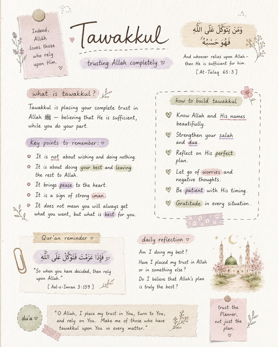 Islamic Handwritten Journal-Style Study Notes output 1