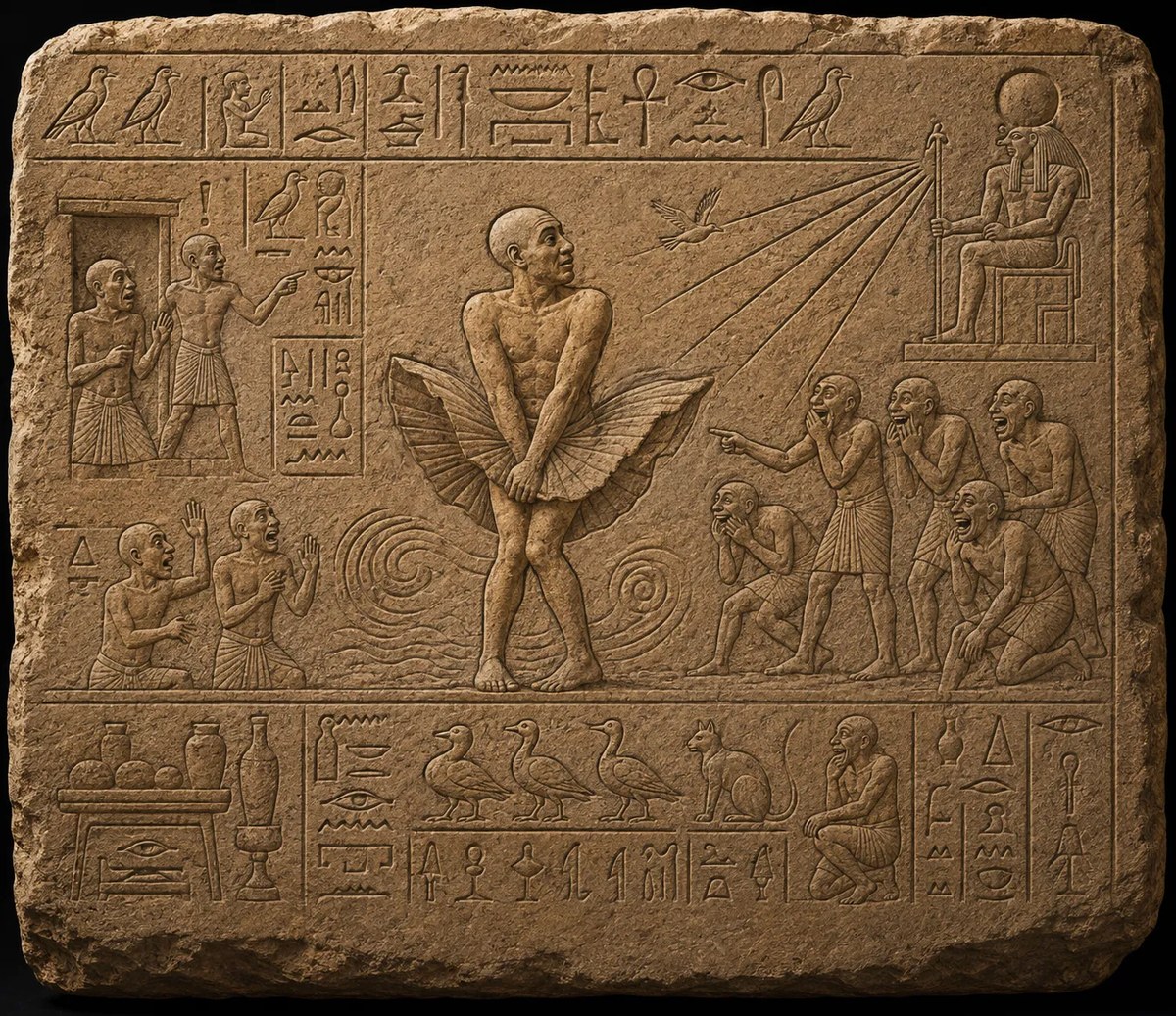 A Modern Mishap Immortalized in Ancient Egyptian Relief output 2