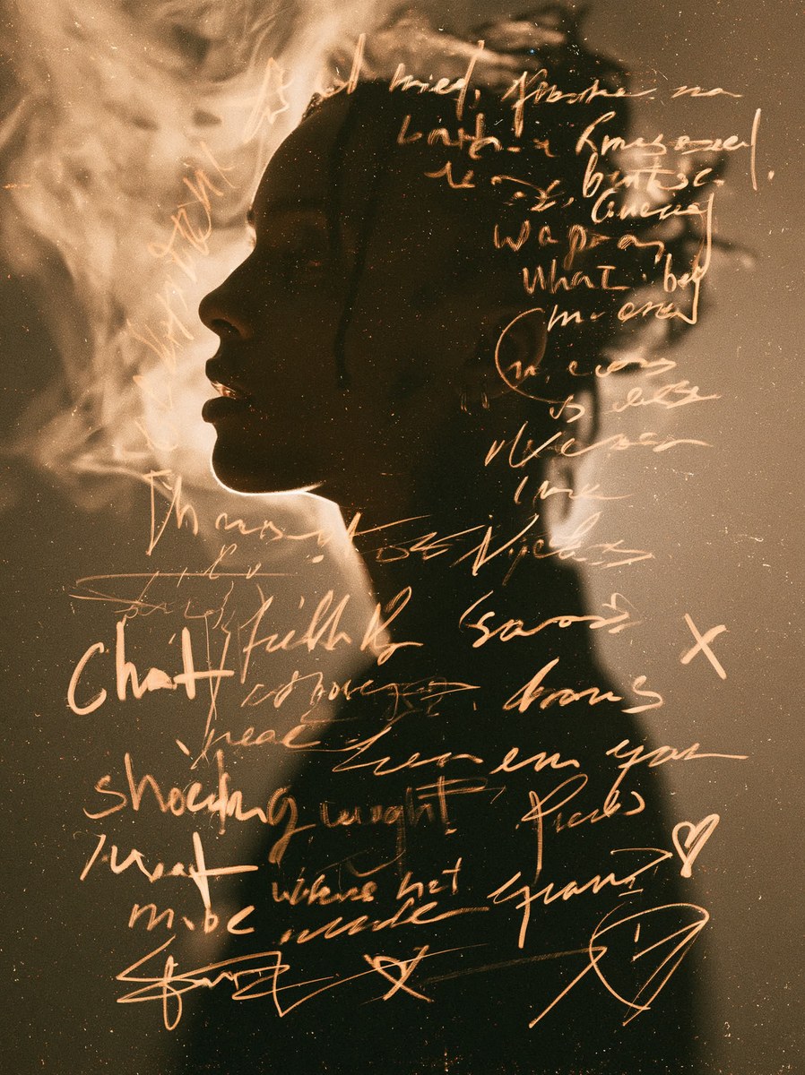 Gritty Handwritten Album Poster output 5
