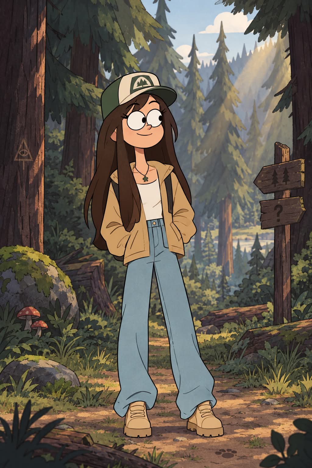 Turn a Person into an Original Gravity Falls Character