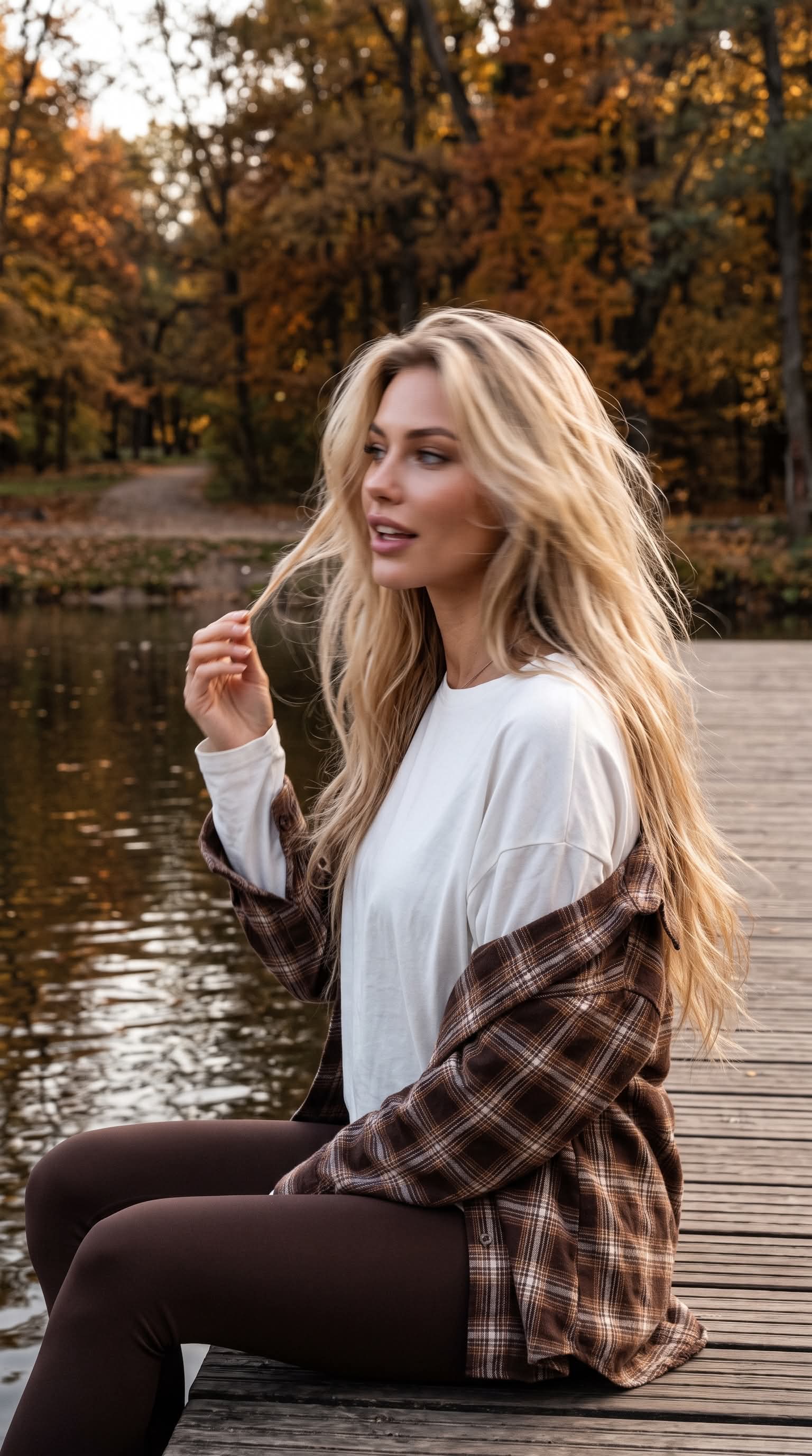 Candid Autumn Motion Portrait output 3