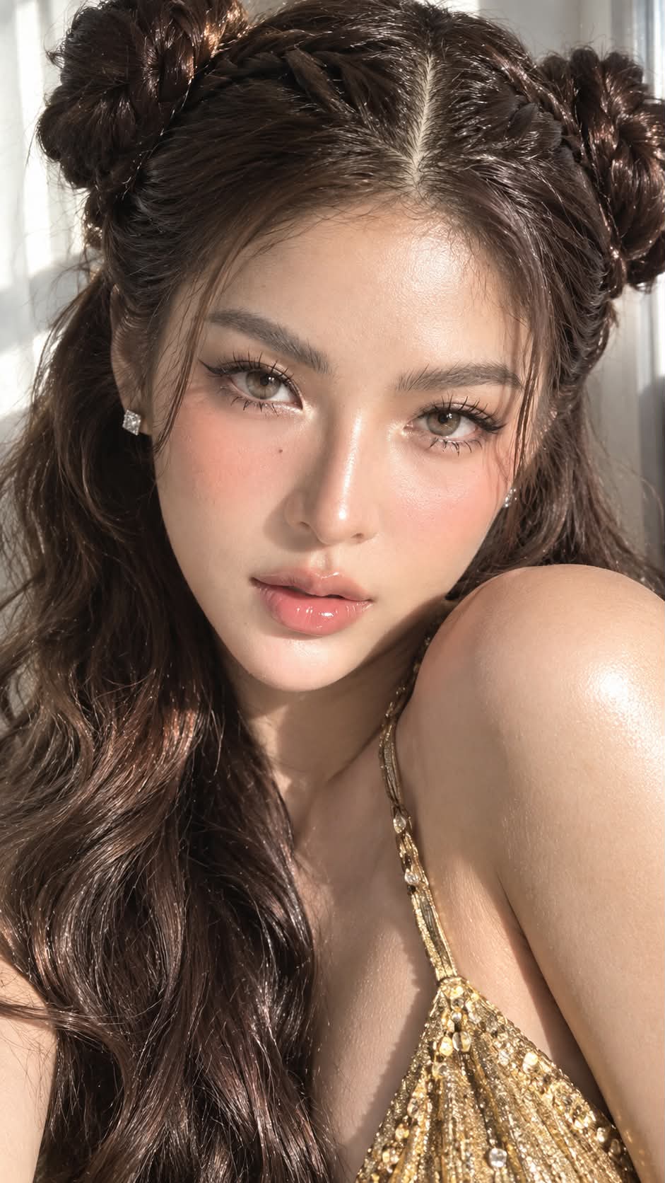 Sunlit Glamour Beauty Selfie output 4