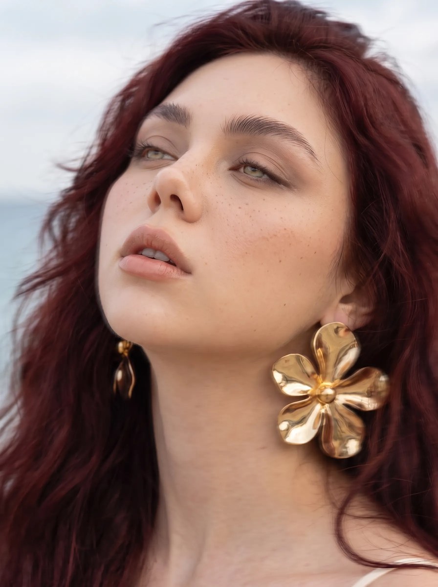Coastal Luxury Beauty Editorial Portrait output 4