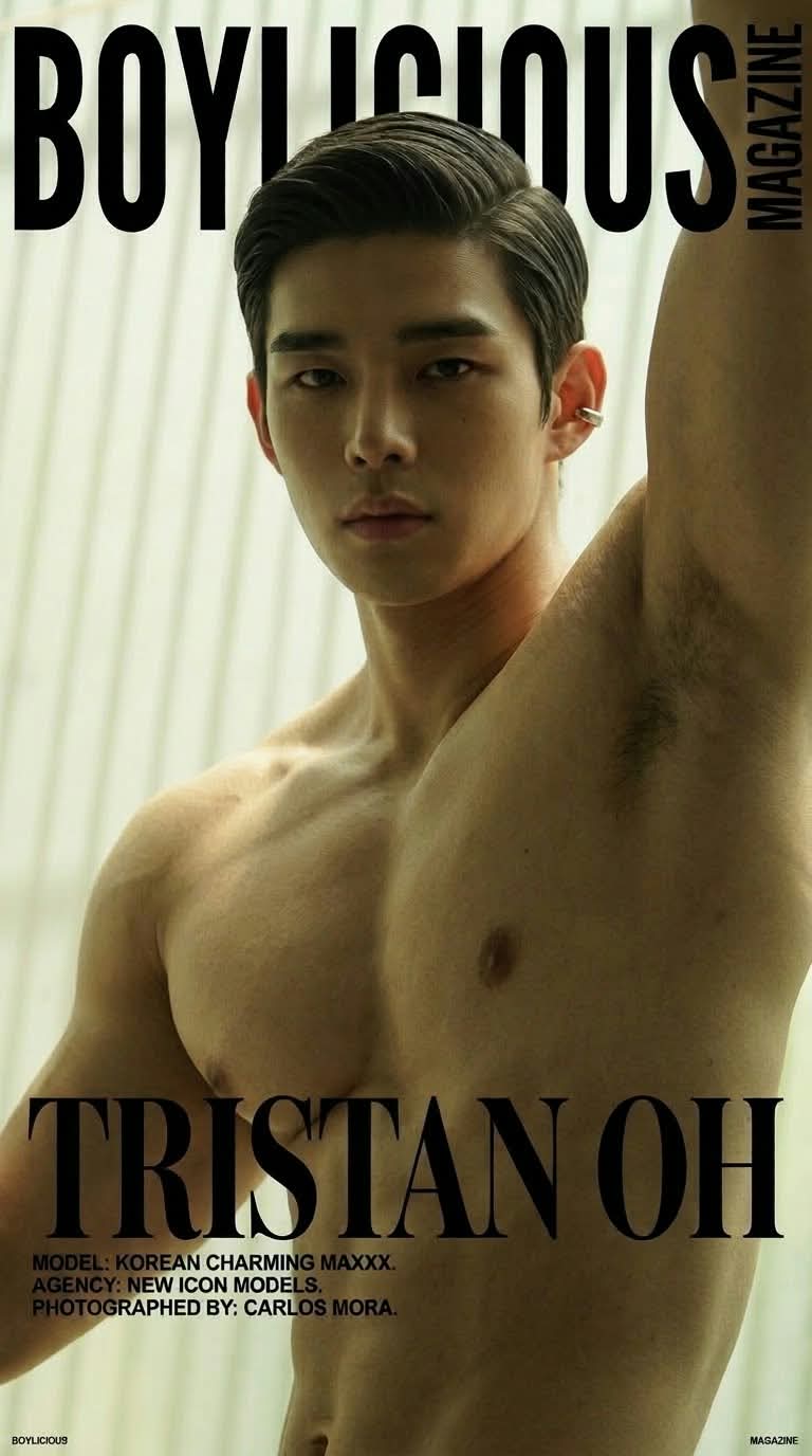 BOYLICIOUS Korean Male Fashion Magazine Cover output 1