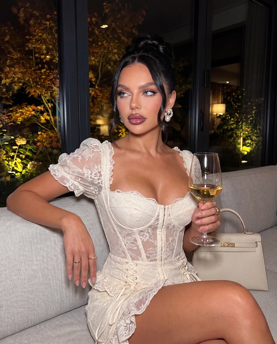 Candid Nighttime Luxury Portrait output 2
