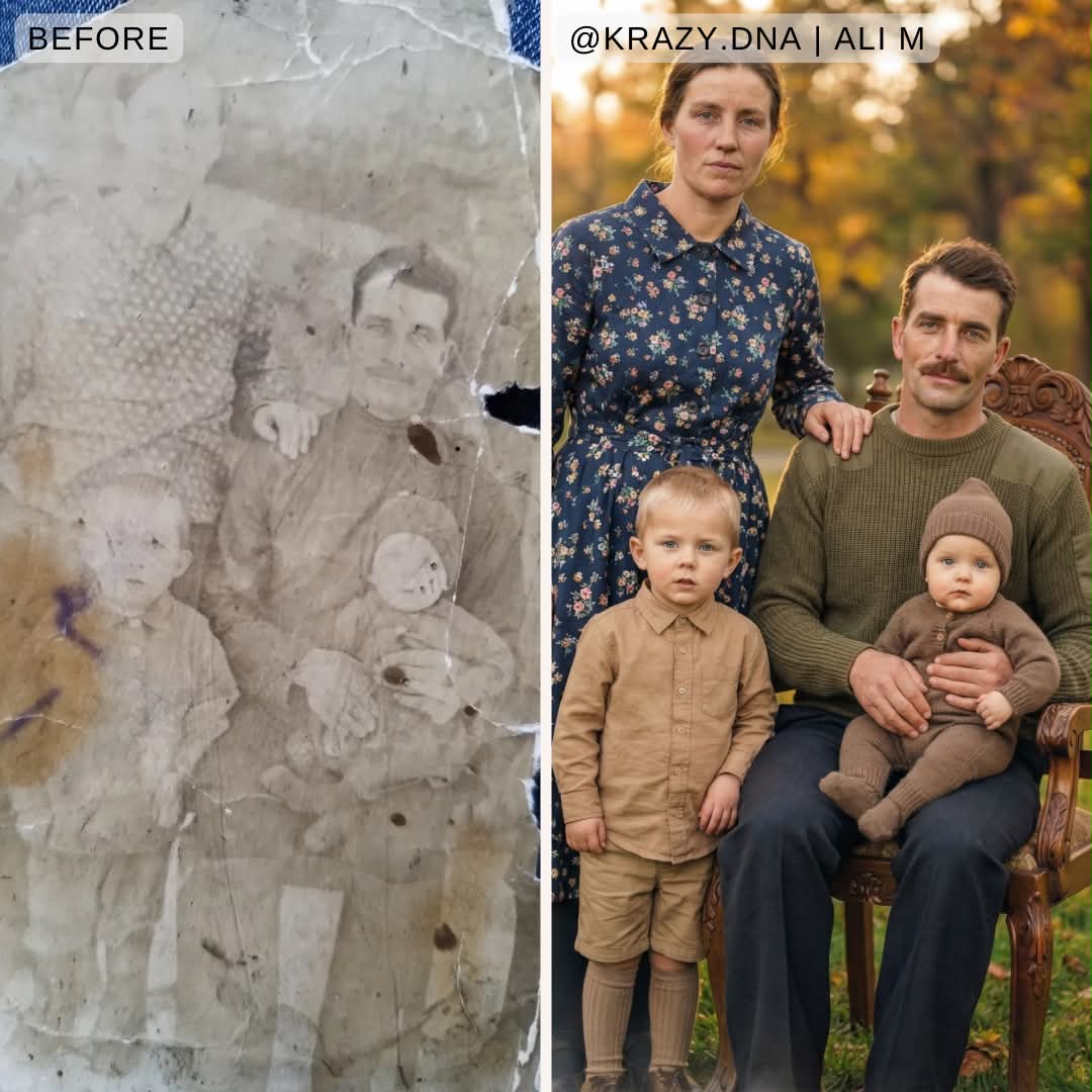 Restore and Upscale a Damaged Vintage Photo