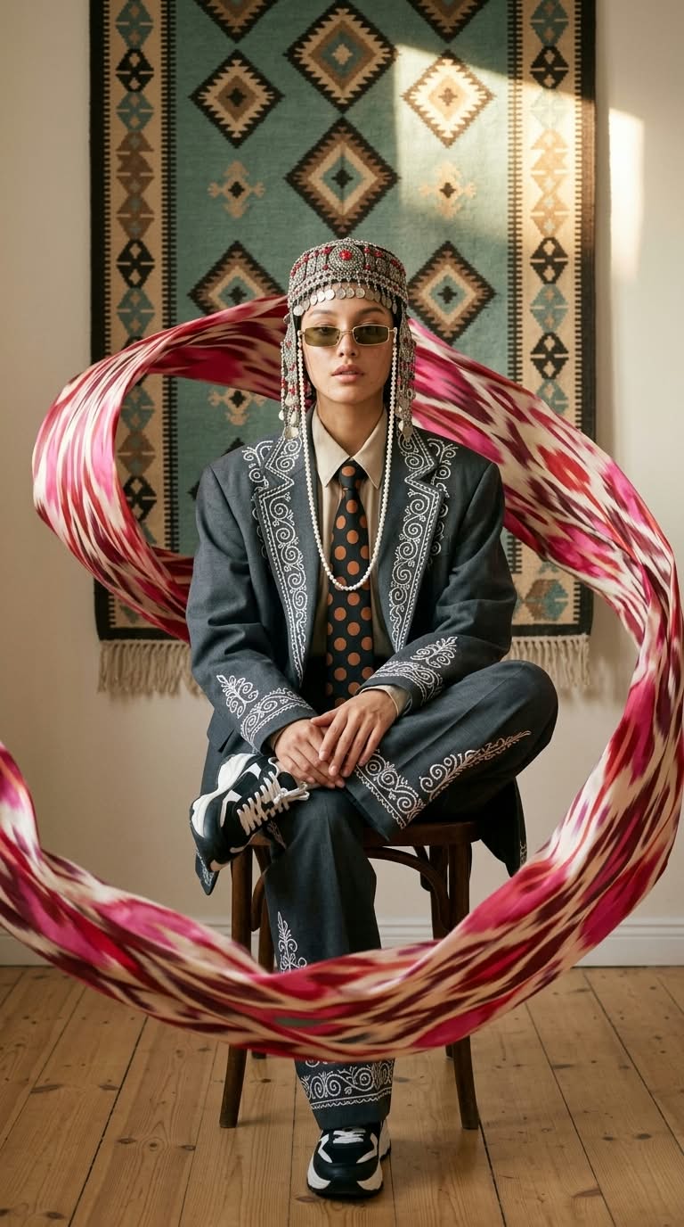 Uzbek Heritage Meets Modern Streetwear output 2