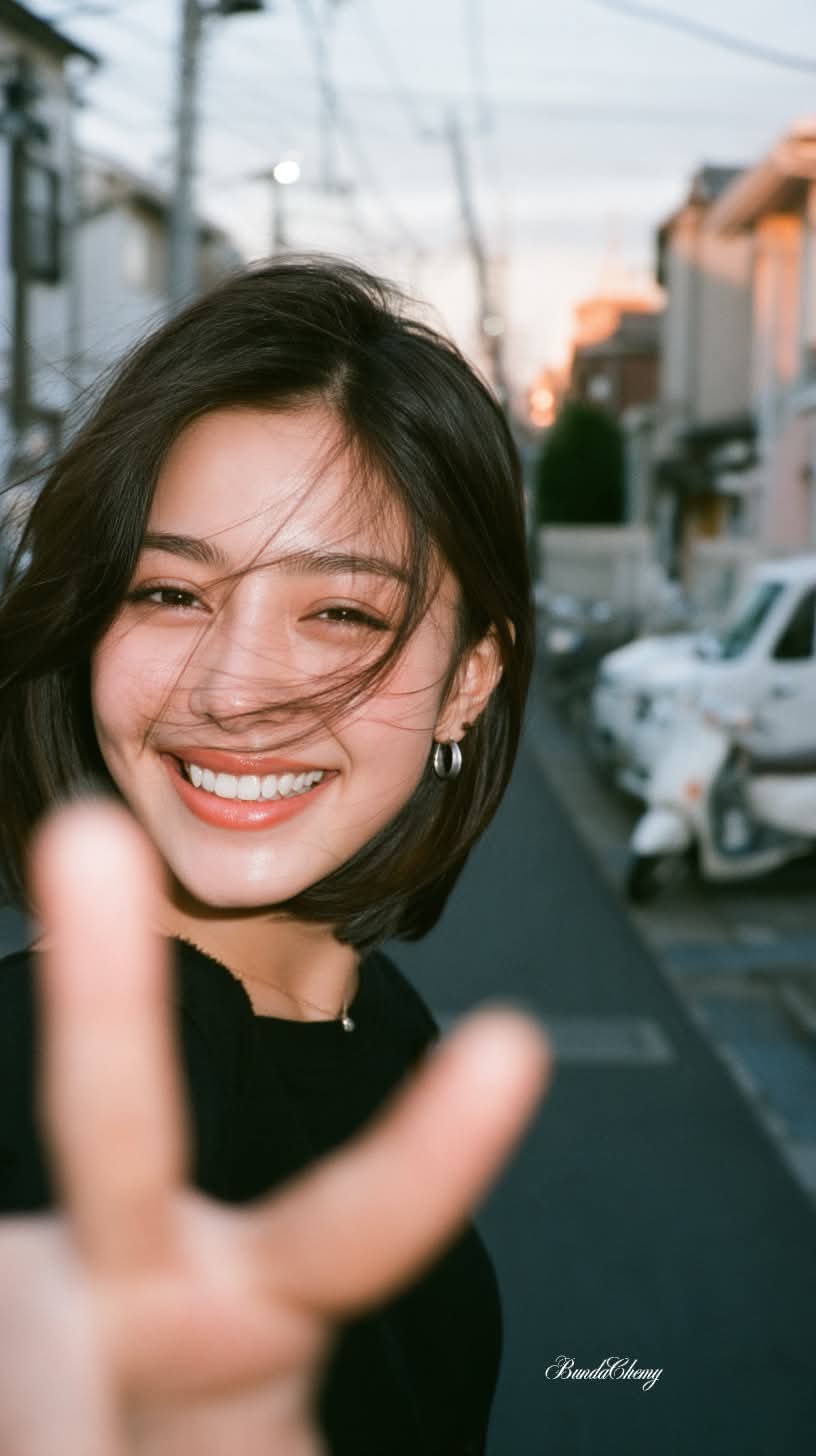 Candid 35mm Portrait on a Japanese Back Street output 3