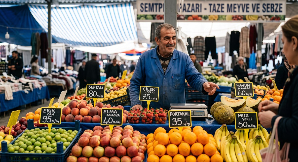 Ultra-Realistic Turkish Market News Photo output 3