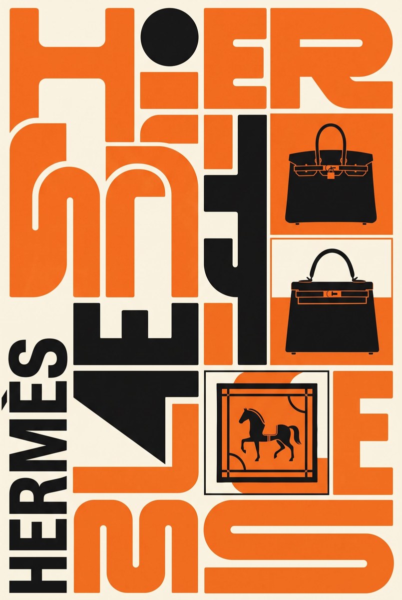 Neo-Constructivist Brand Poster output 4